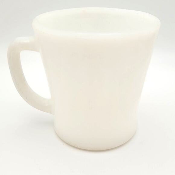 Fire King White Coffee Mug Anchor Hocking Made in the USA - Picture 1 of 8